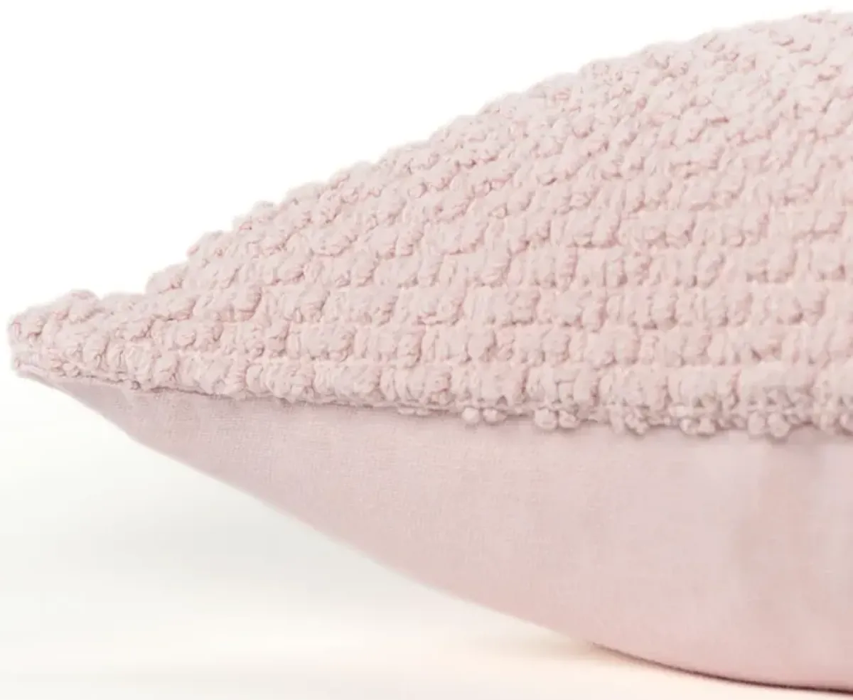 Solid Blush Pillow