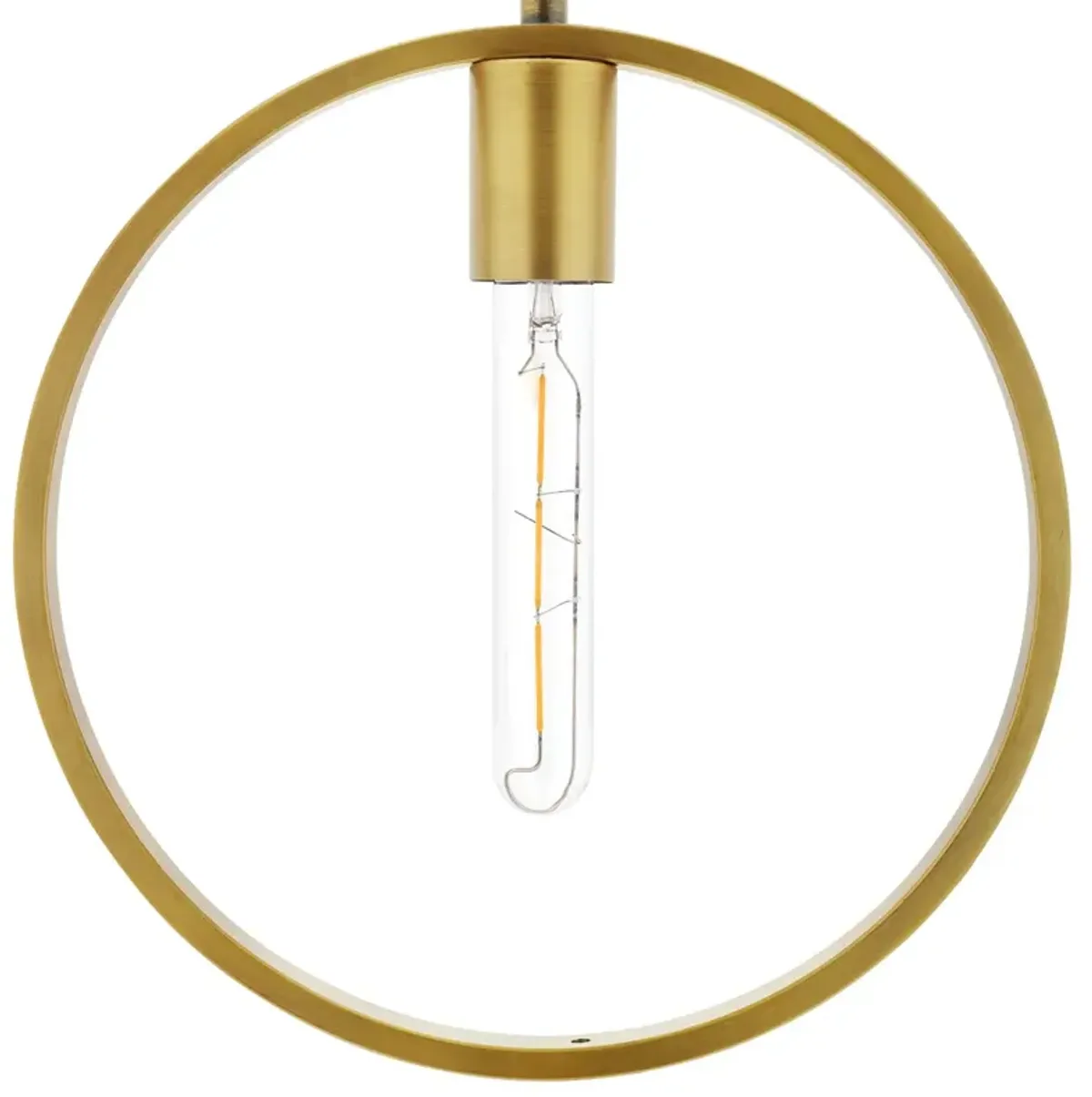 Orbit Brass Ceiling Pendant Light