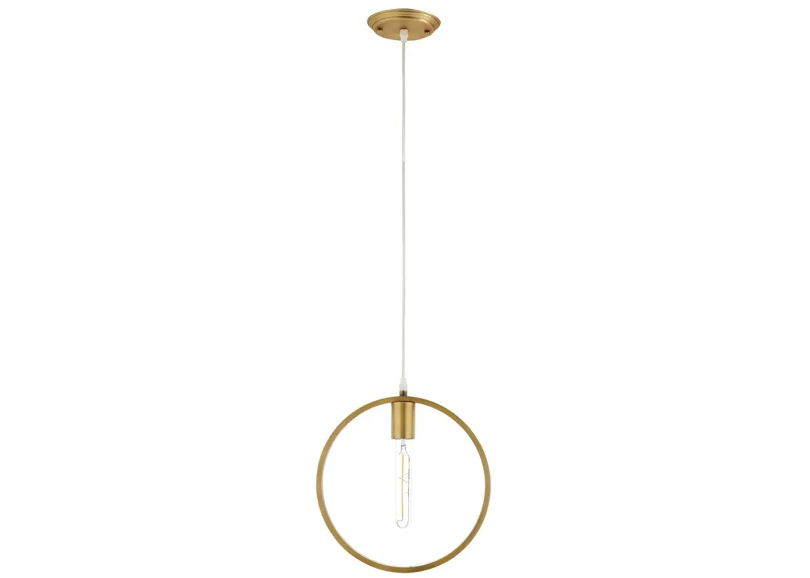 Orbit Brass Ceiling Pendant Light