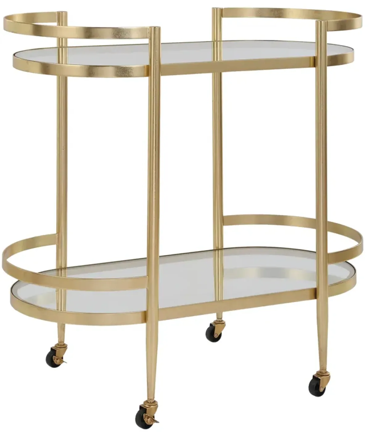 Isabelle Gold Bar Cart