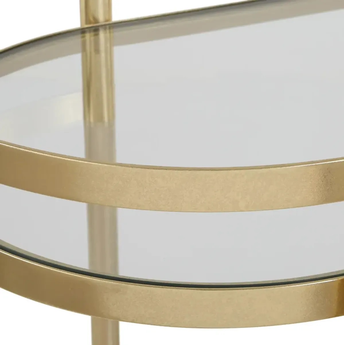 Isabelle Gold Bar Cart