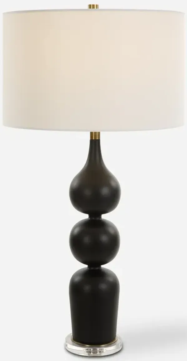 Caviar Black Table Lamp