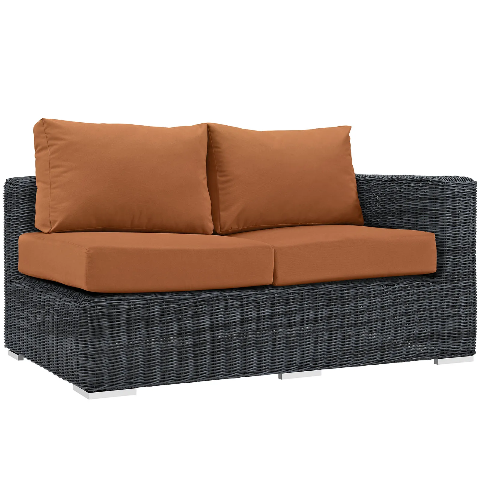 Summon Outdoor Patio Sunbrella® Right Arm Loveseat