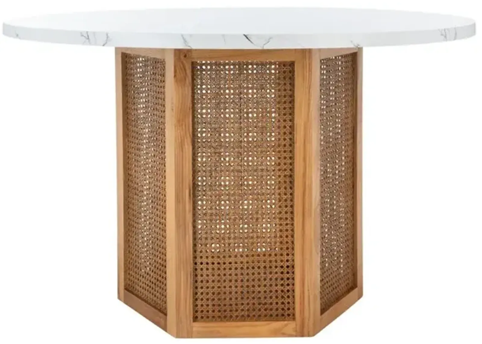 DANEZ CANE DINING TABLE