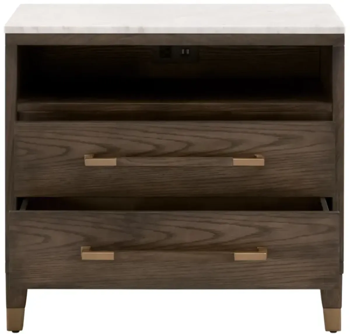 Cambria 2-Drawer Nightstand