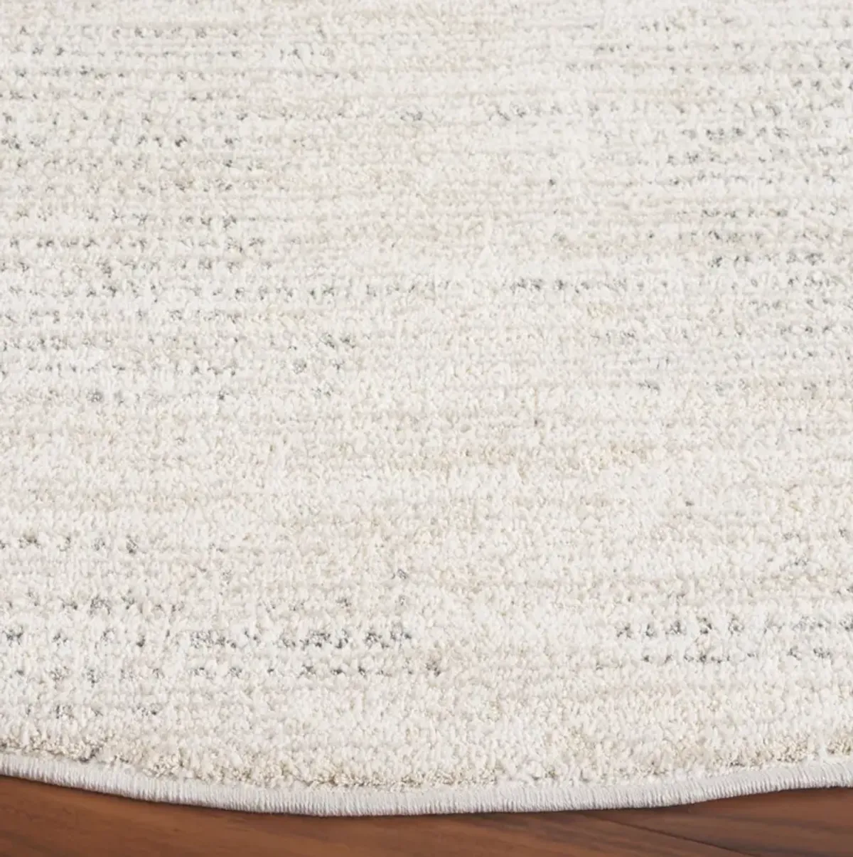 NORTHPORT 422 IVORY  6'-7' x 6'-7' Round Round Rug