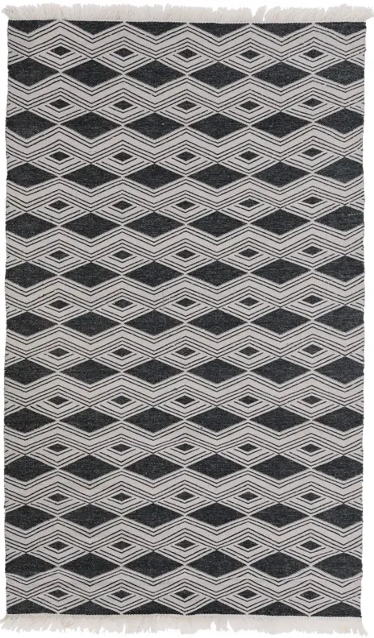 Banning Charcoal Indoor/Outdoor Area Rug