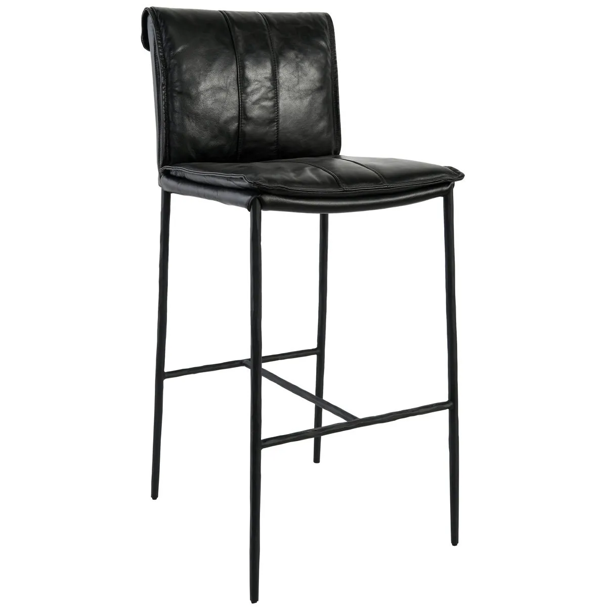 Mayer 30" Bar Stool Black