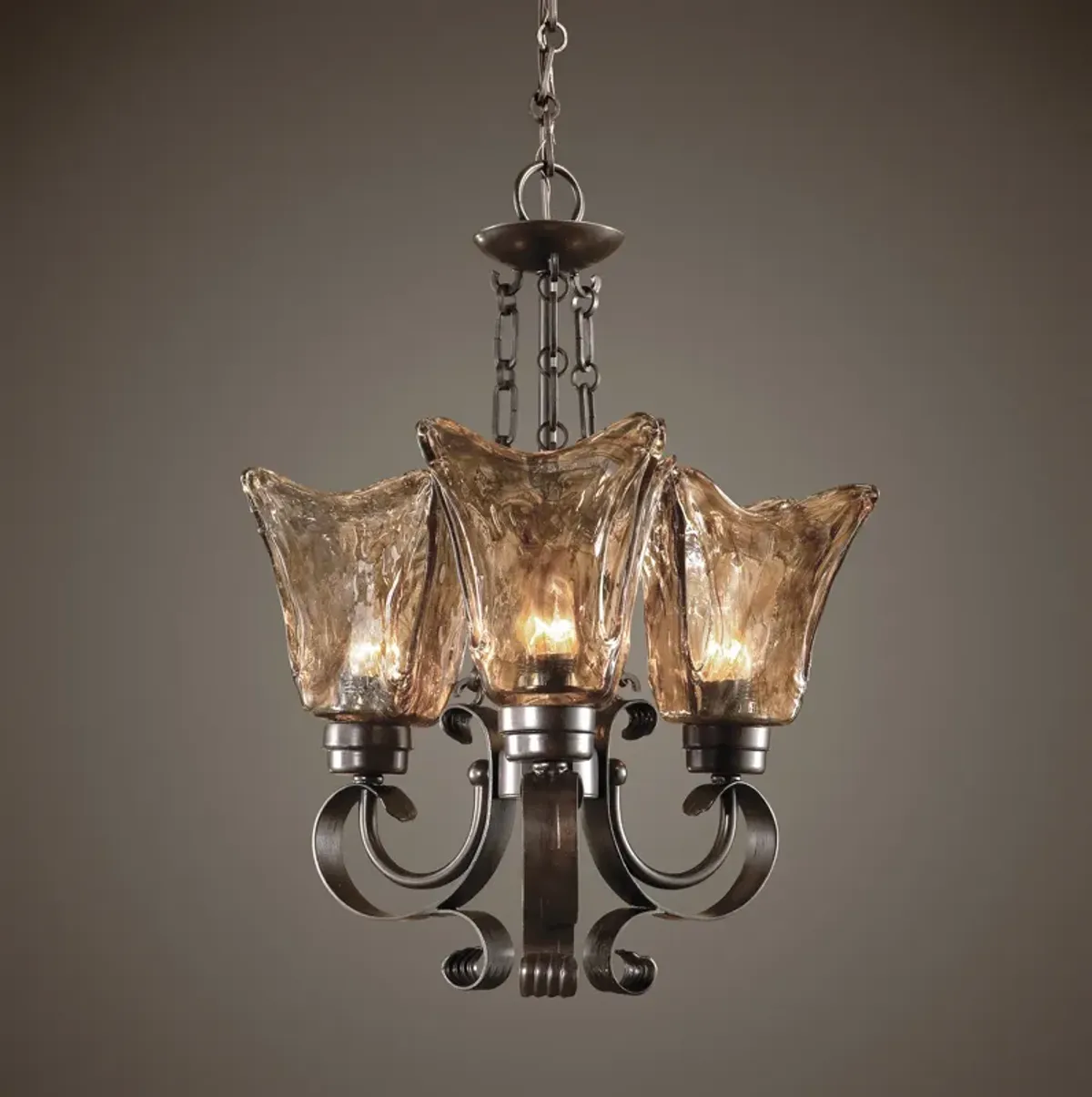 Vetraio 3Lt Oil Rubbed Bronze Chandelier