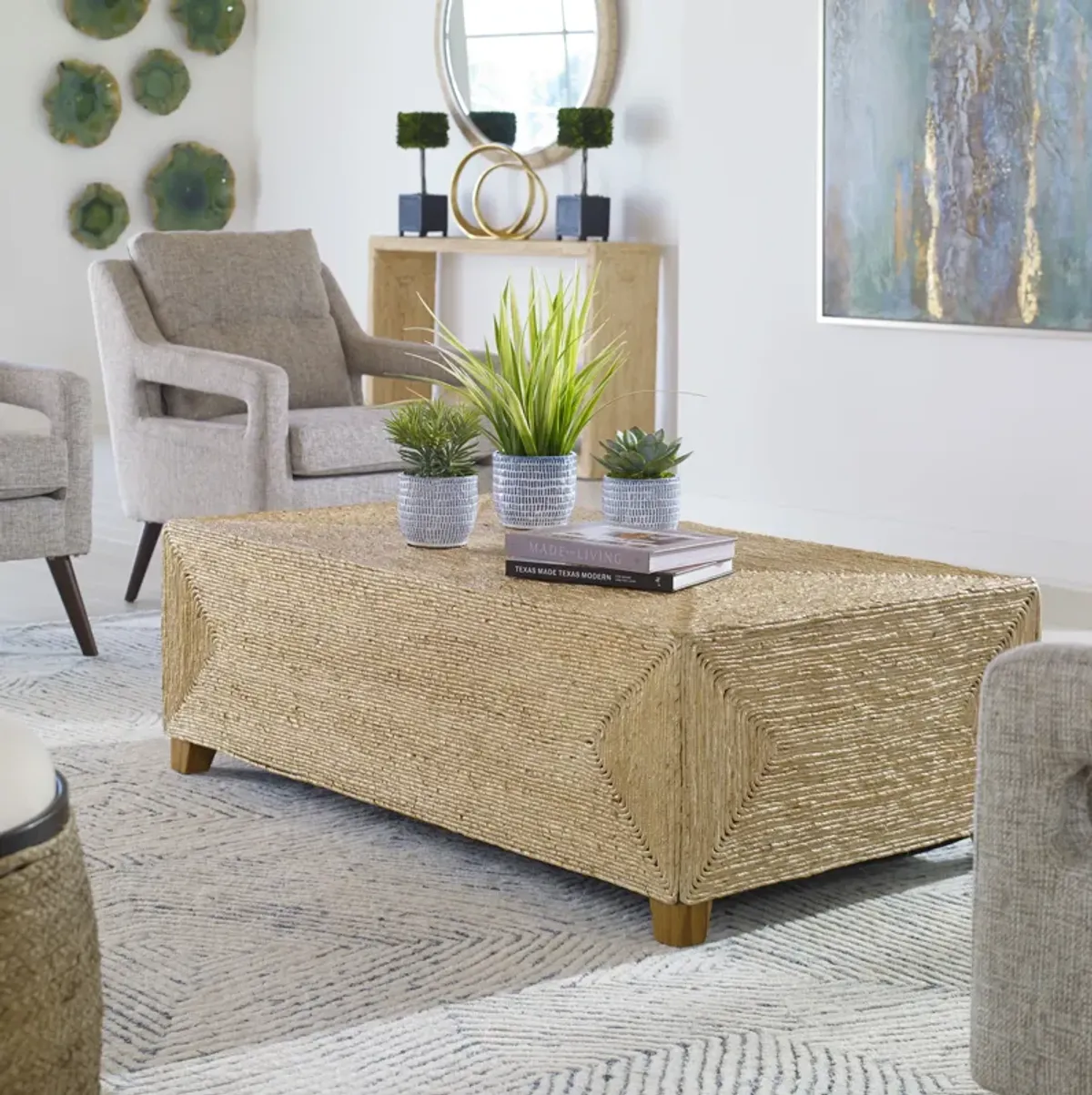 Rora Woven Coffee Table