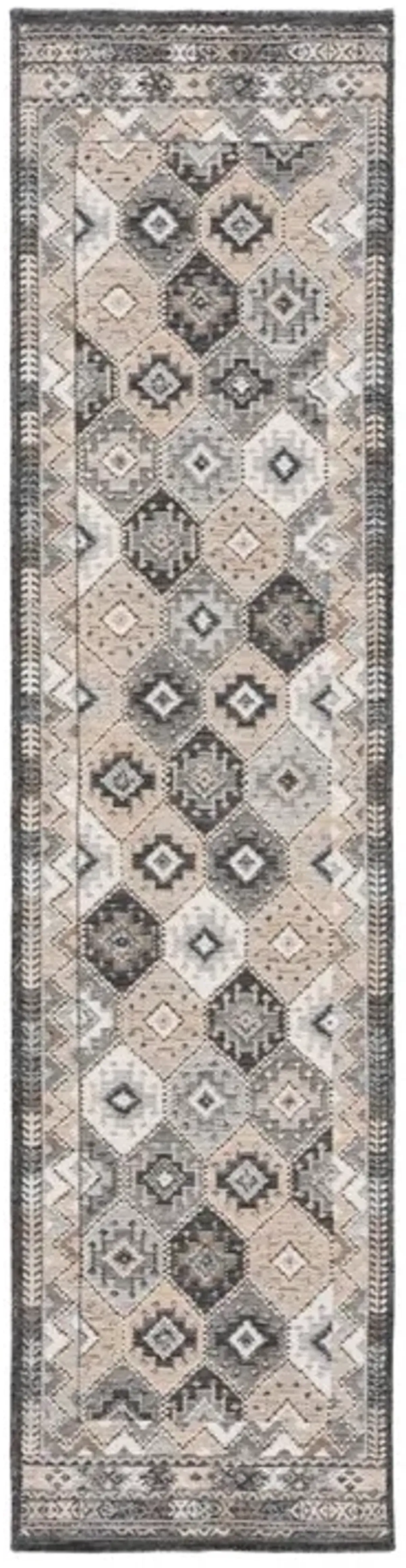 SUNRISE 630 Beige 2' X 8' Runner Rug