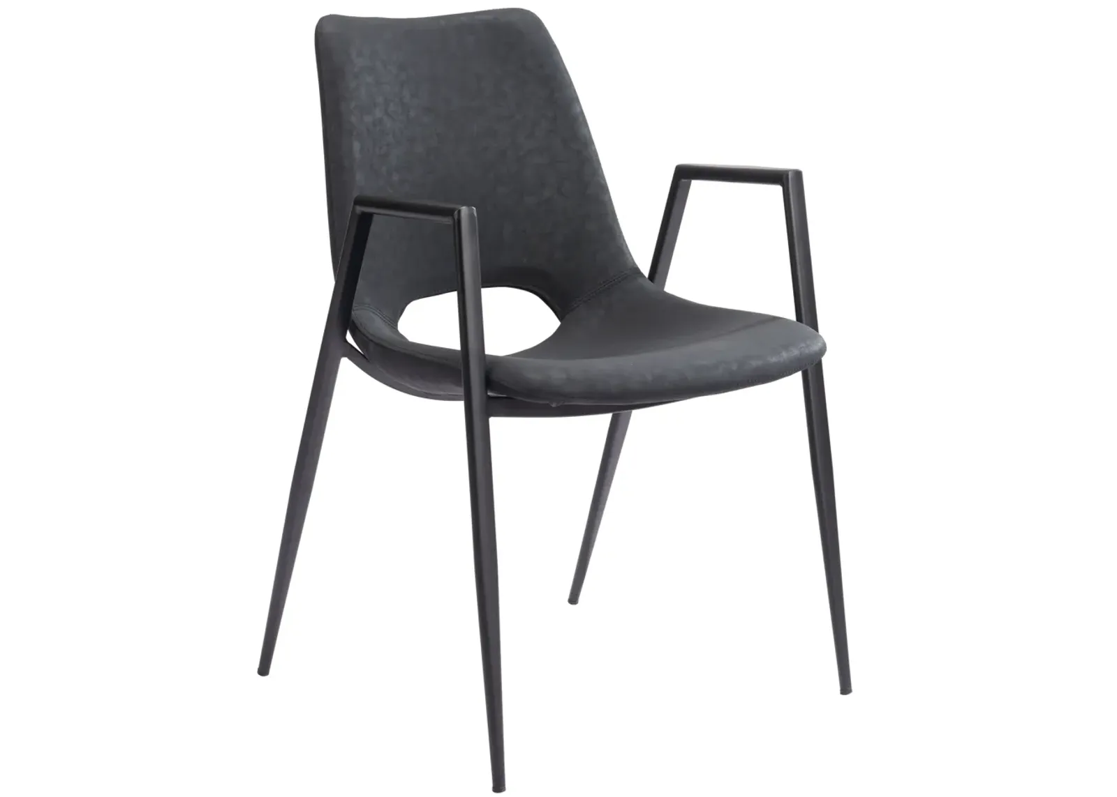 Desi Dining Chair (Set of 2) Black