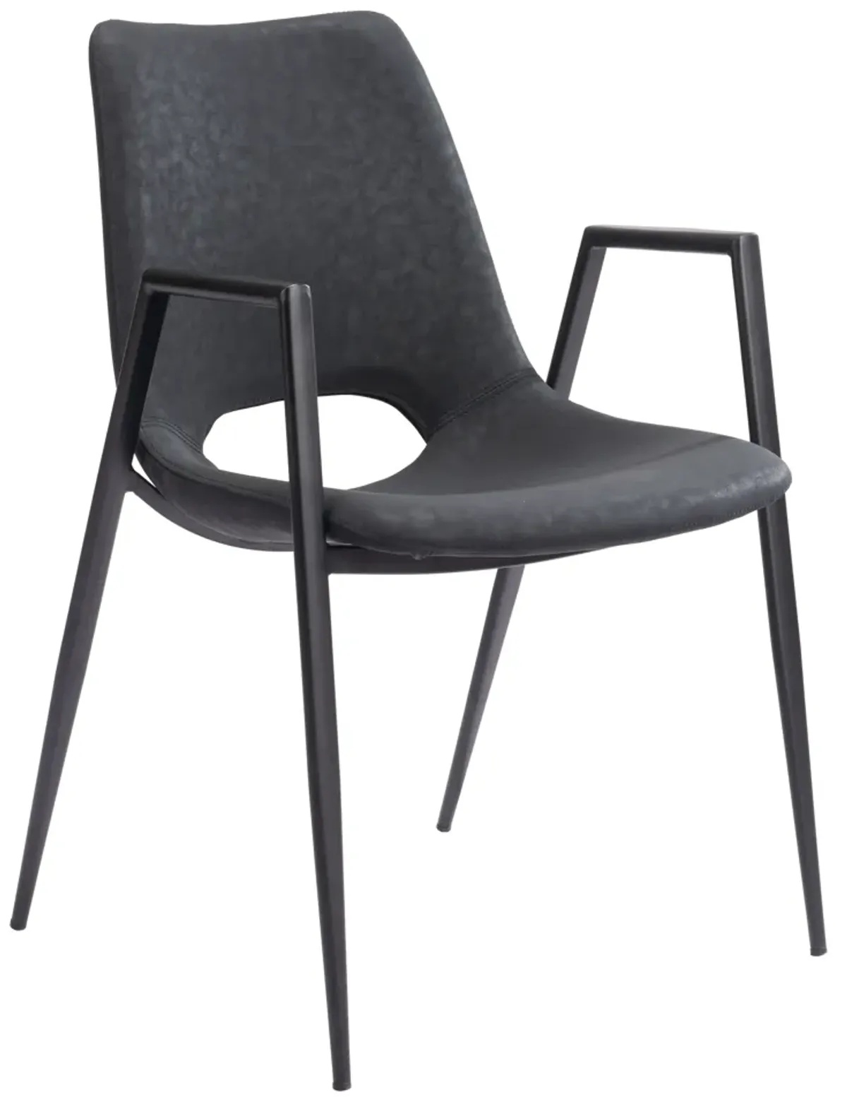 Desi Dining Chair (Set of 2) Black