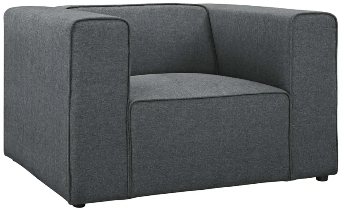 Mingle Upholstered Fabric Armchair