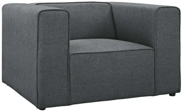 Mingle Upholstered Fabric Armchair