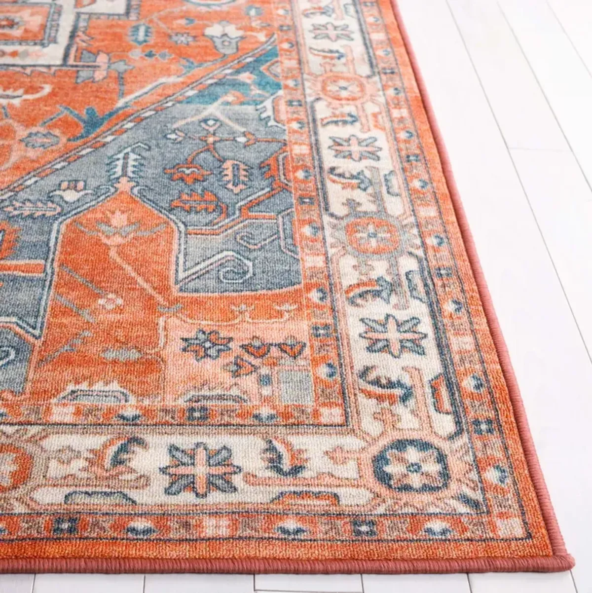 JOURNEY 101 RUST  6'-7' x 6'-7' Square Square Rug