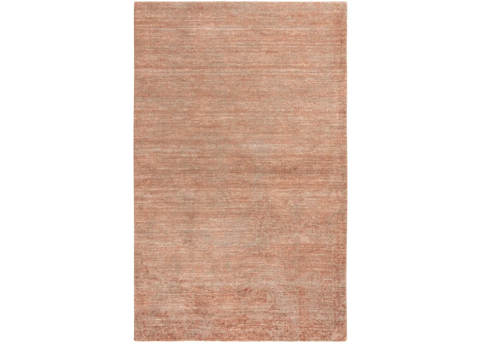 Grand Haven Terracotta Solid Wool/Tencel 5' x 8' Rectangle Rug