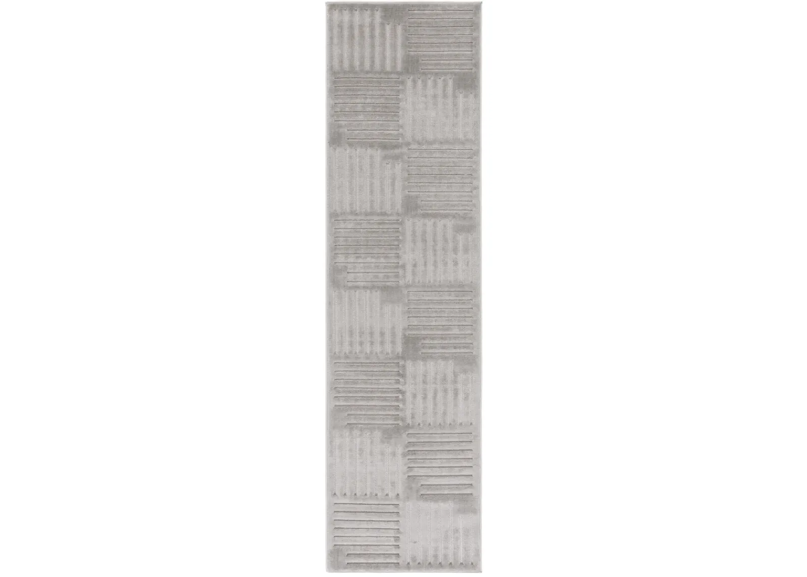 SELENA 678 GREY 2'-2' x 8' Runner Rug