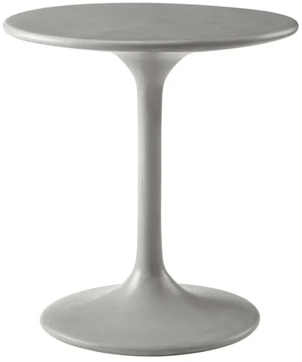 Esme Outdoor Patio Outdoor Patio Concrete Side Table by Modway