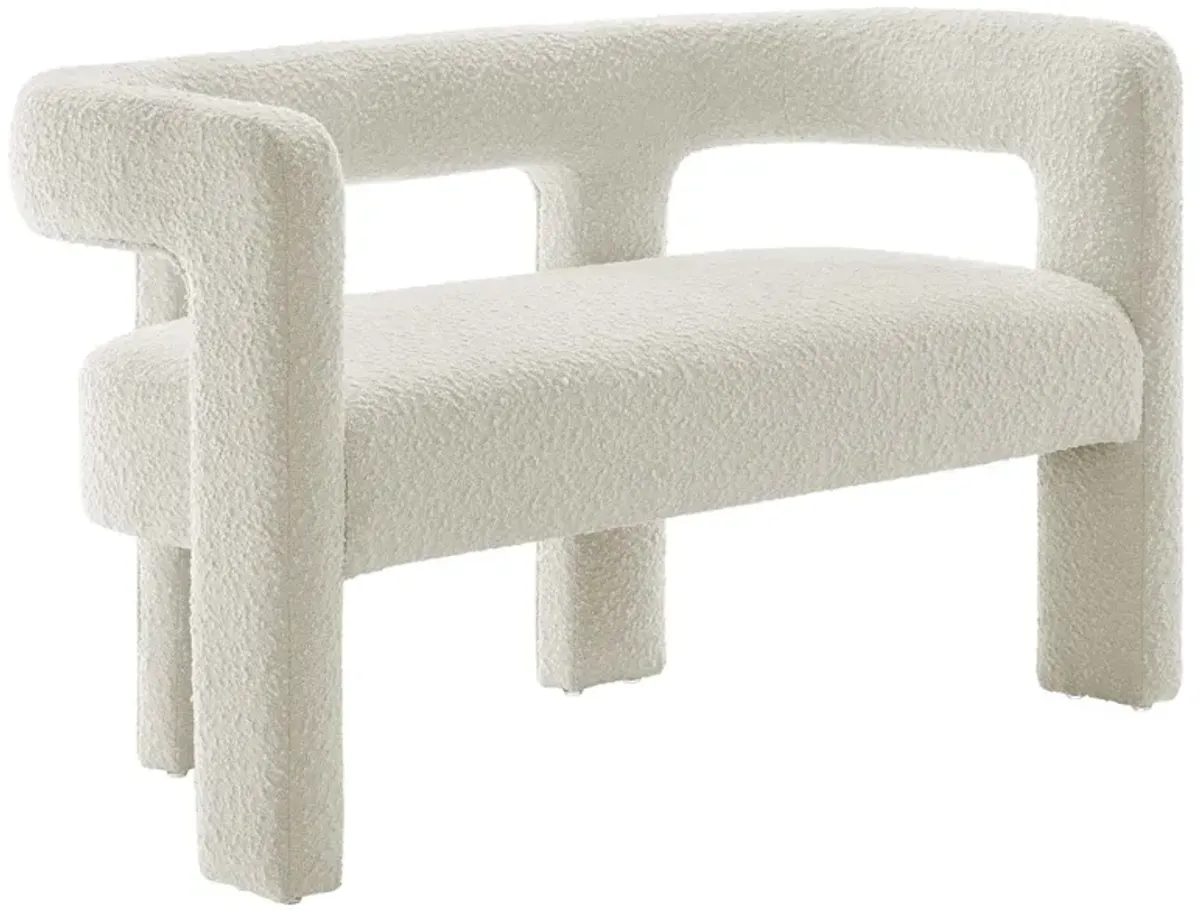 Kayla Boucle Upholstered Loveseat