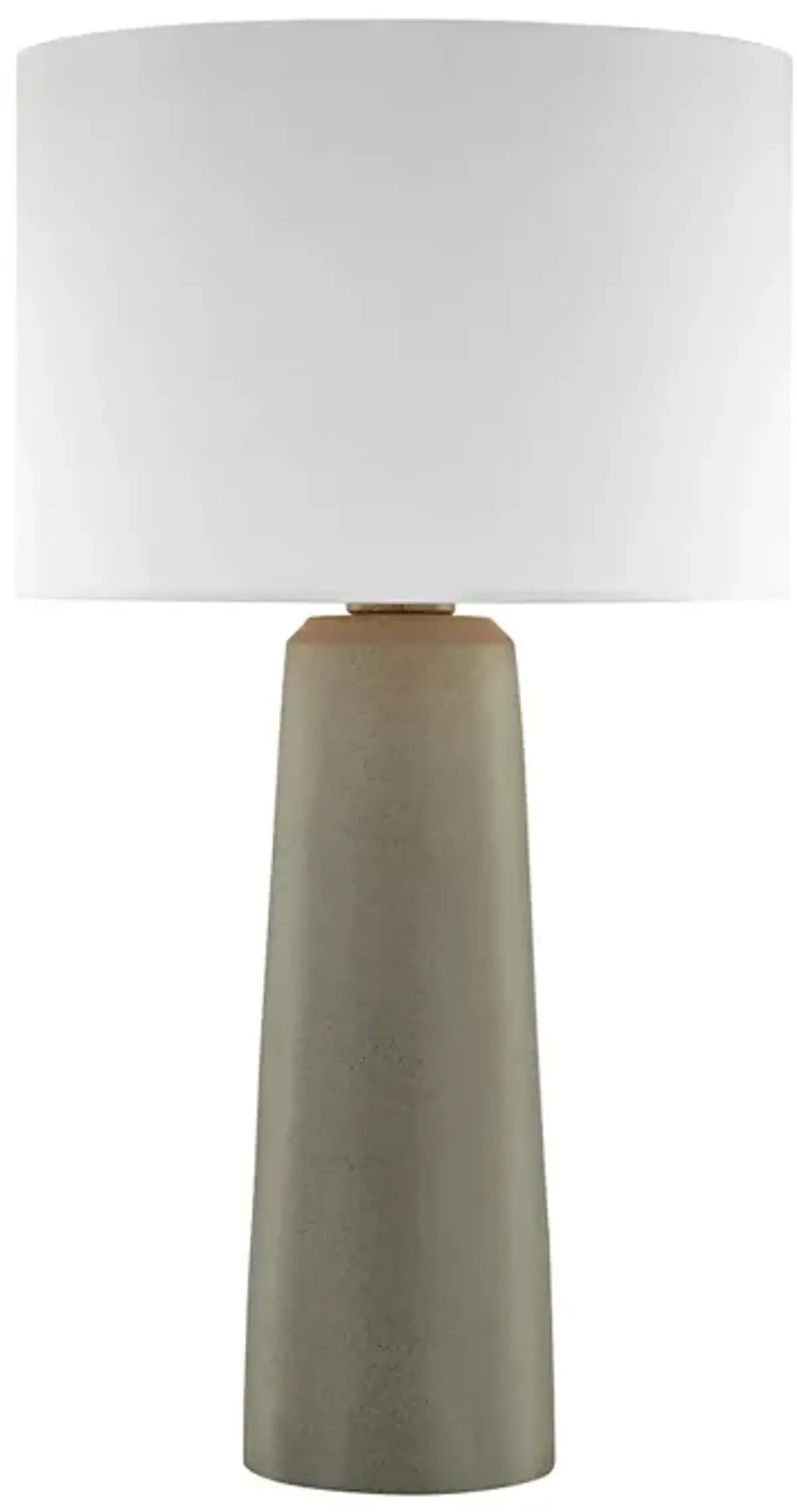 Eilat 27" High 1-Light Outdoor Table Lamp - Concrete