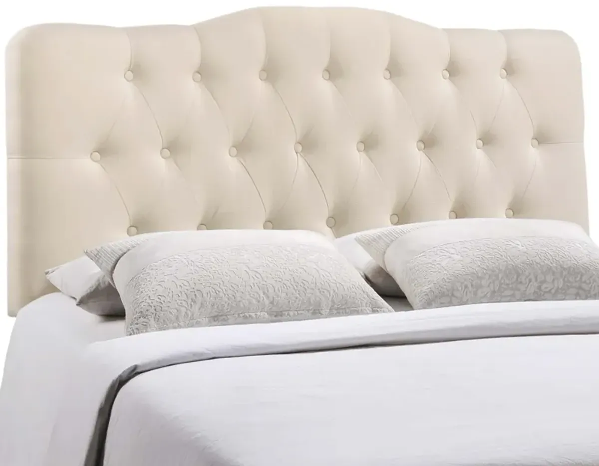 Annabel Full Upholstered Fabric Headboard