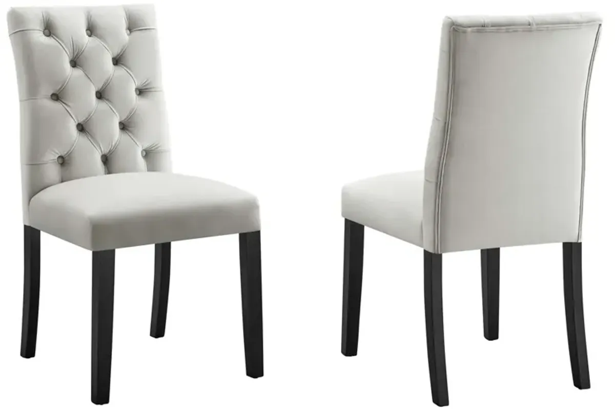 Duchess Performance Velvet Dining Chairs - Set of 2