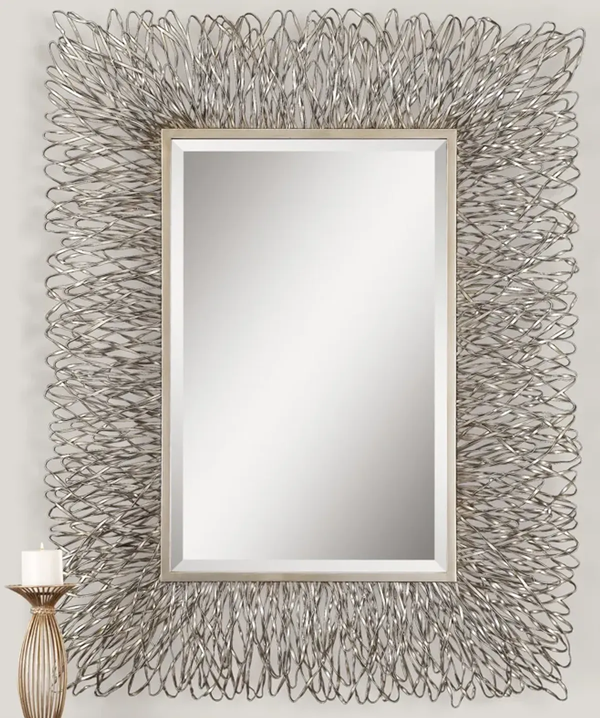 Corbis Decorative Metal Mirror