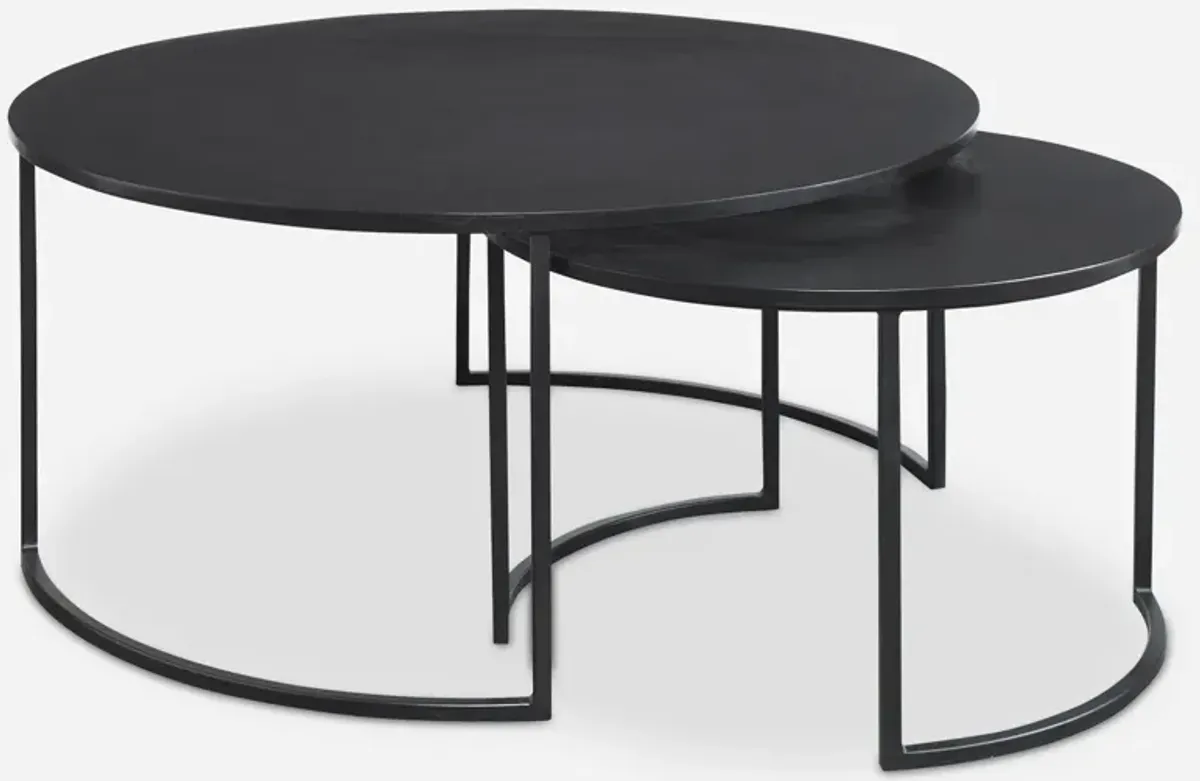 Barnette Modern Nesting Coffee Tables S/2