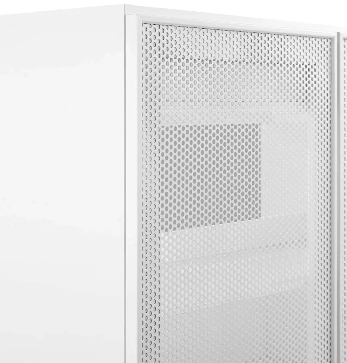 Calla 36" Perforated Metal Bathroom Vanity Cabinet (Sink Basin Not Included) by Modway