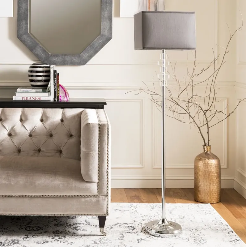 Times 60.5-Inch H Square Floor Lamp