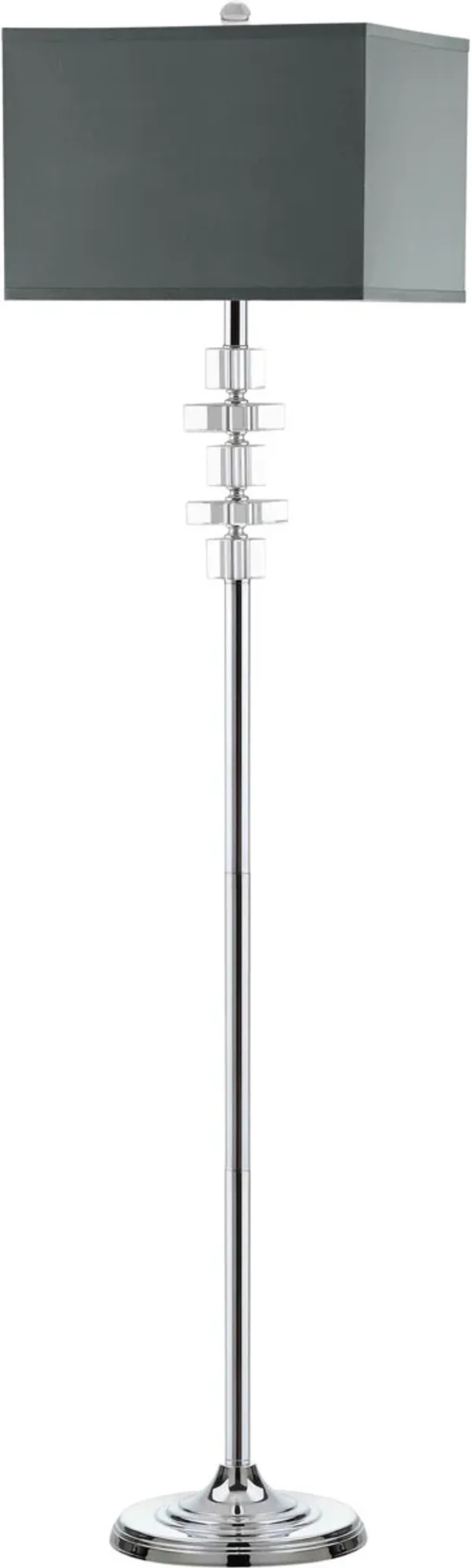 Times 60.5-Inch H Square Floor Lamp