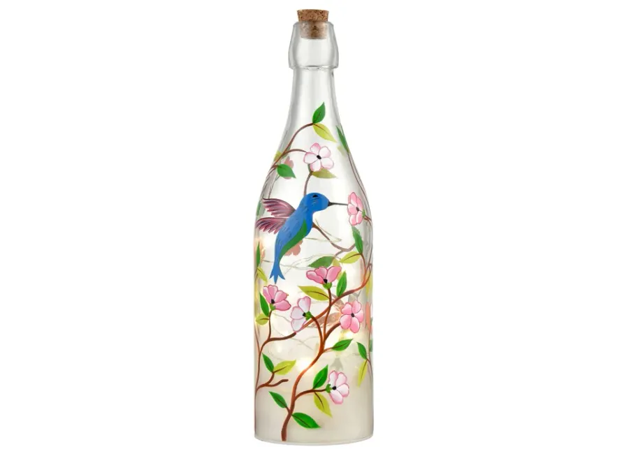 Hummingbird Bottle Lighting