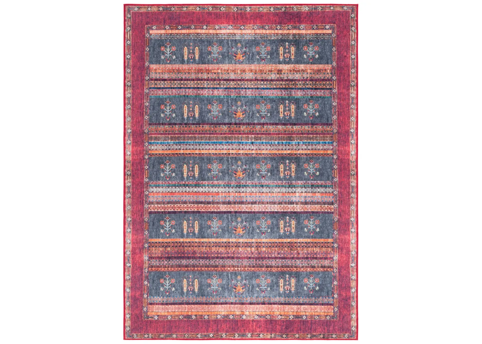 ORLANDO 750 RUST  8' x 10' Large Rectangle Rug