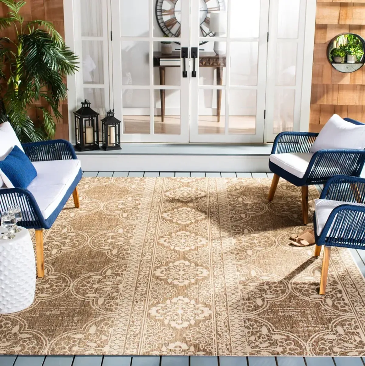 BEACH HOUSE 174 Beige 2'-2' X 4' Accent Rug