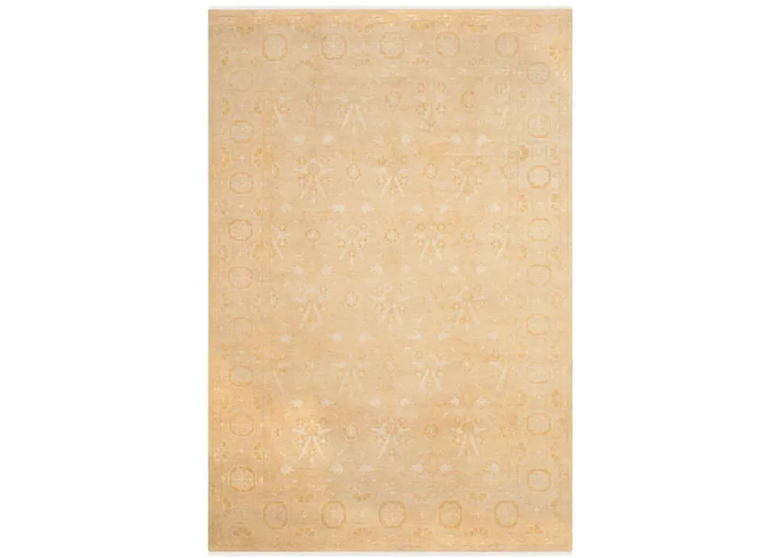 OUSHAK 832 Gold  6' X 9' Medium Rectangle Rug