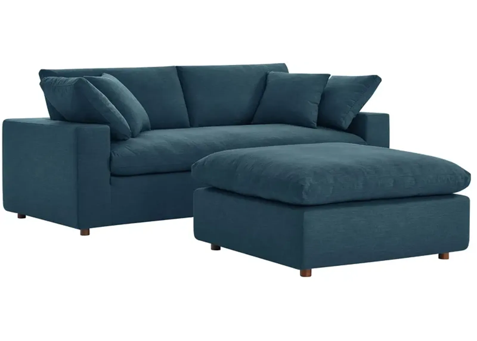 Commix Down Filled Overstuffed Sectional