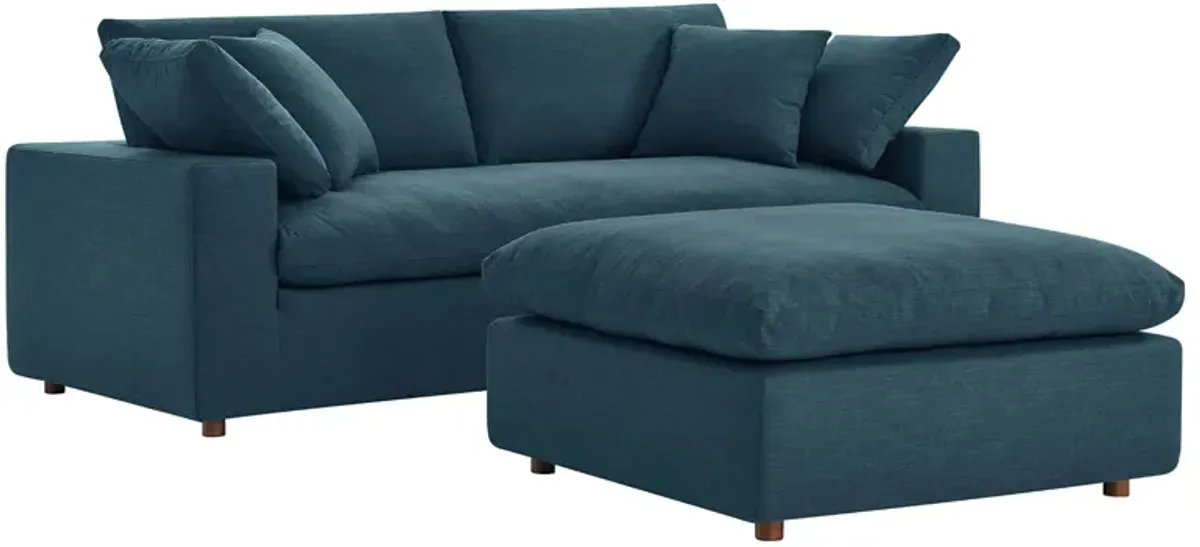 Commix Down Filled Overstuffed Sectional