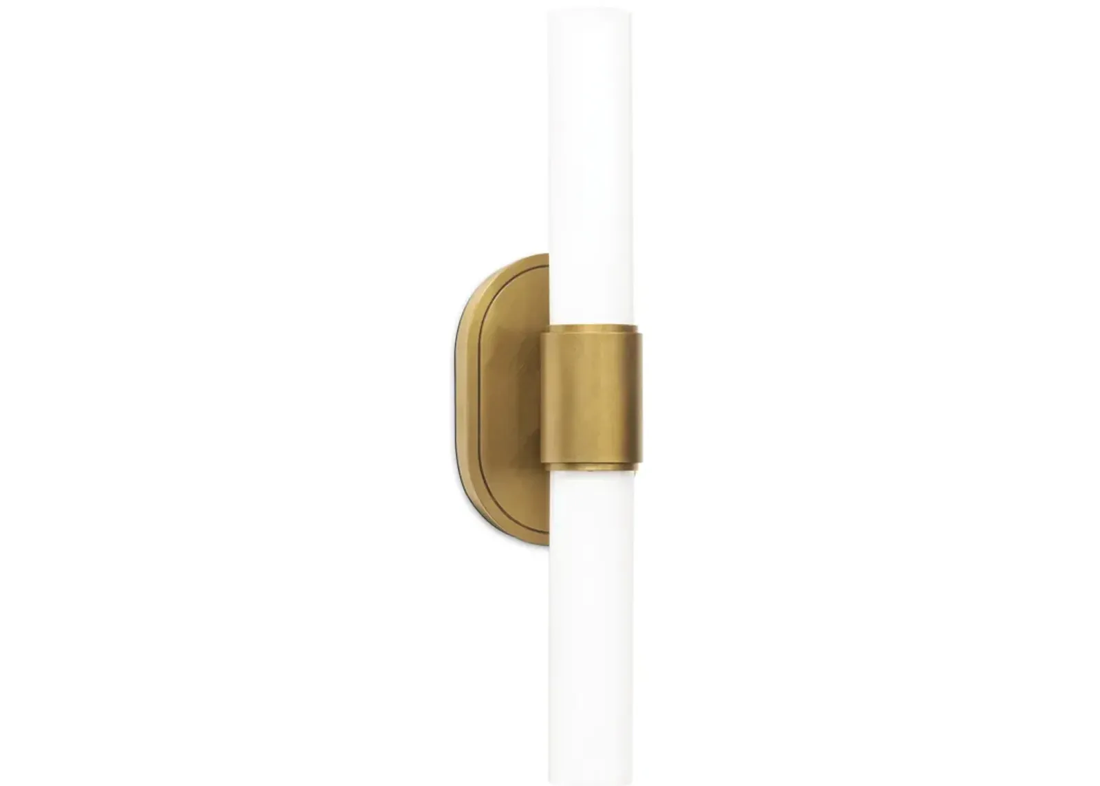 Dixon Sconce Double (Natural Brass)