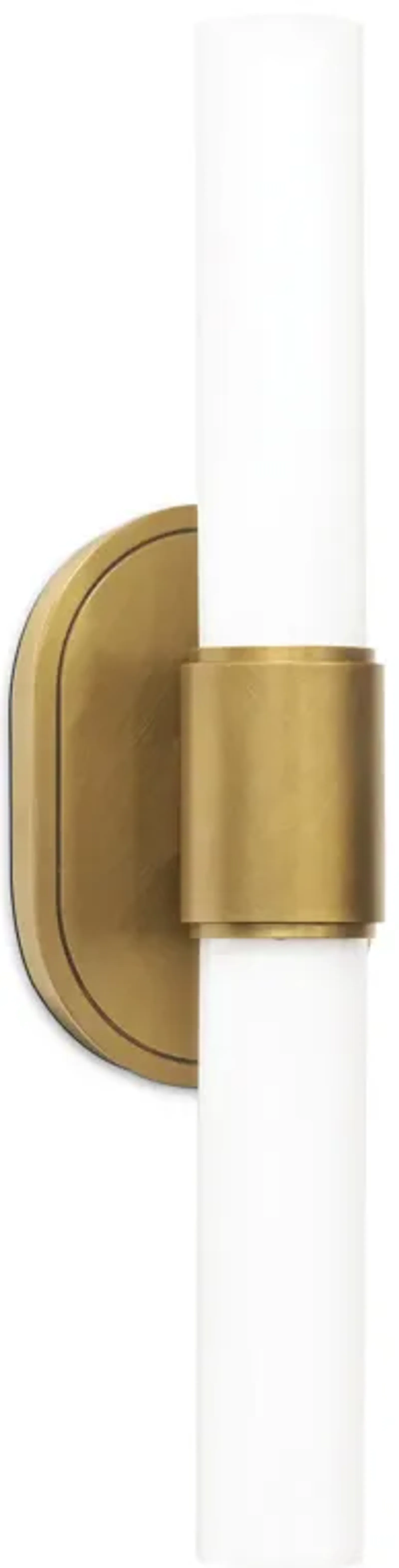 Dixon Sconce Double (Natural Brass)