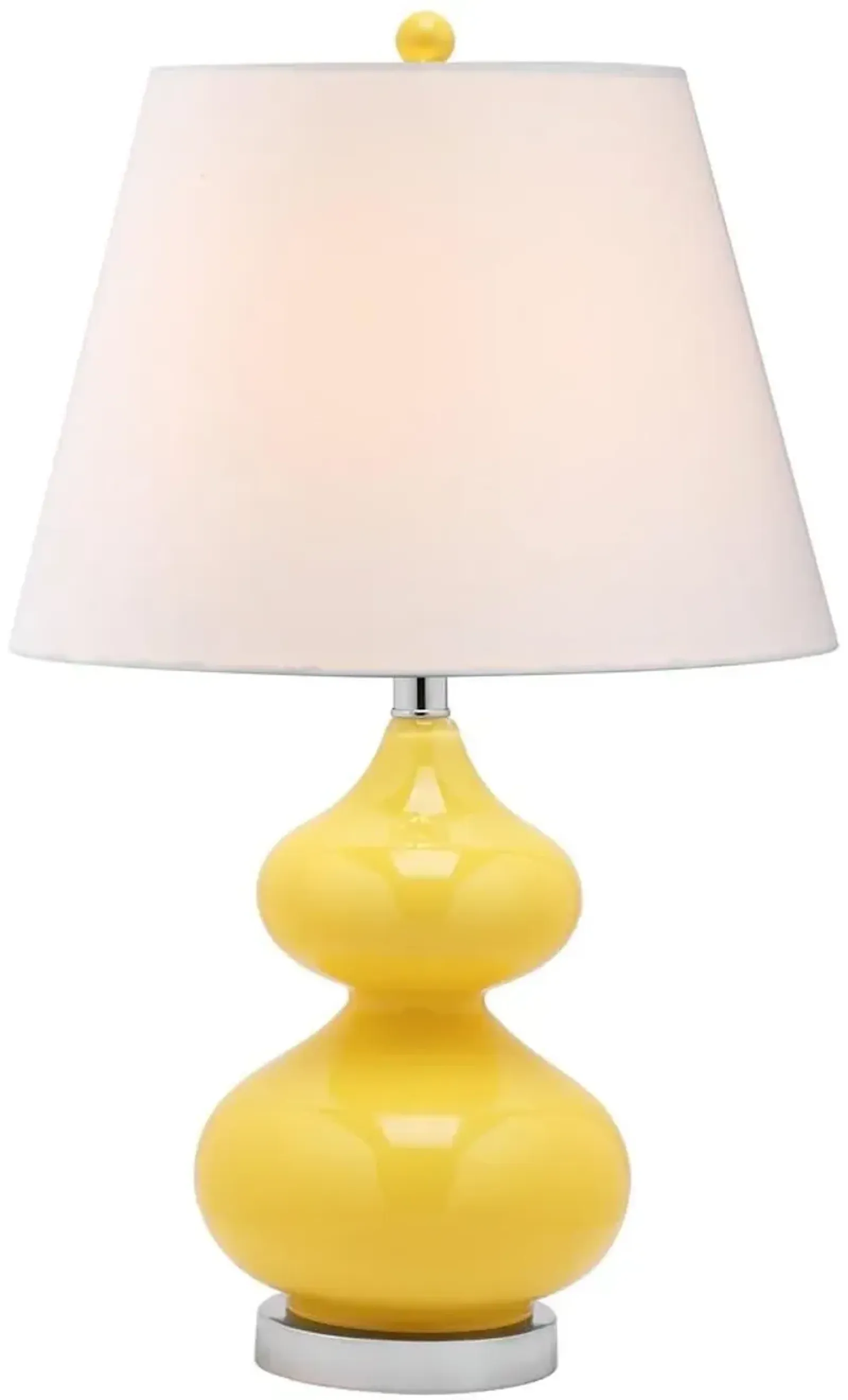 Eva 24-Inch H Double Gourd Glass Lamp