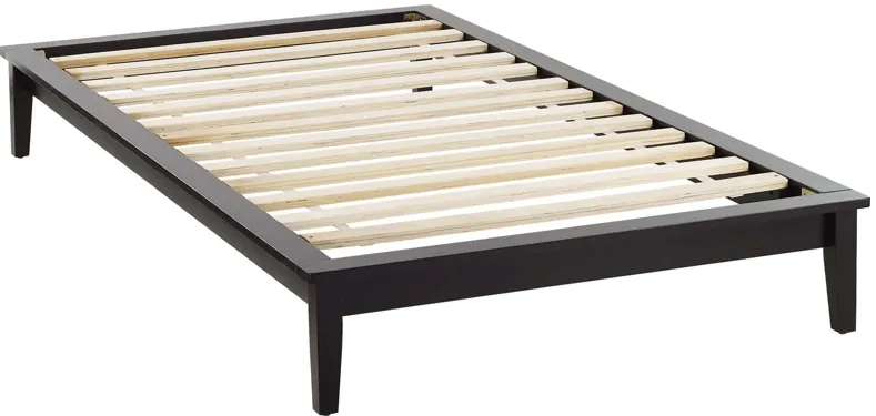 Lodge Twin Wood Platform Bed Frame