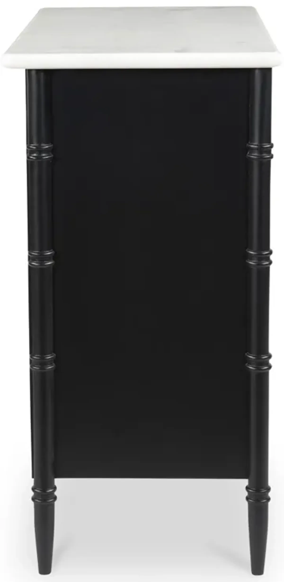 Eleanor 5 Drawer Chest Black