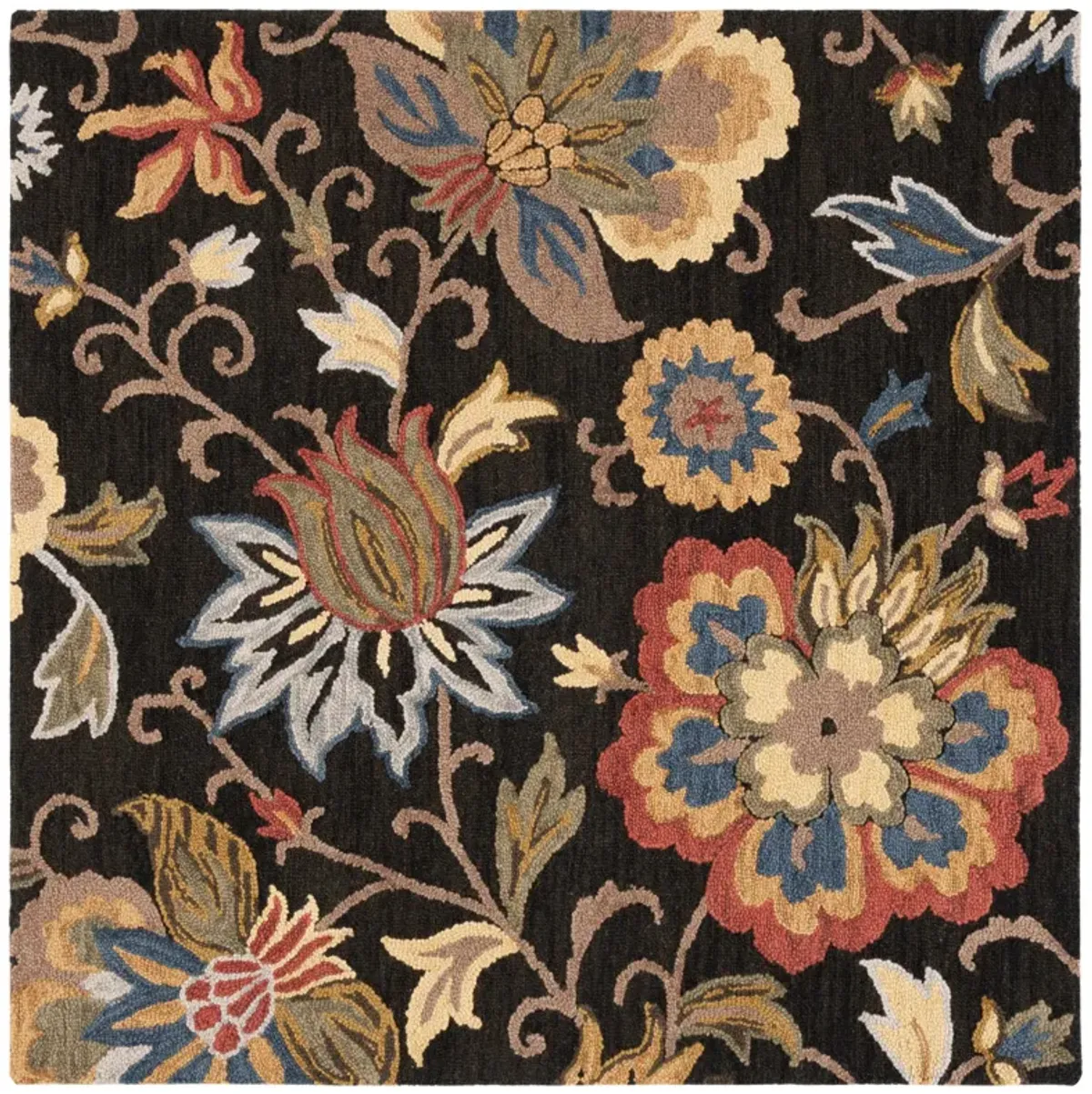 BLOSSOM Hand Tufted 6' x 6' Square area rug