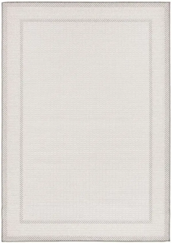 LAKESIDE 222 Grey 2'-7' X 5' Small Rectangle Rug
