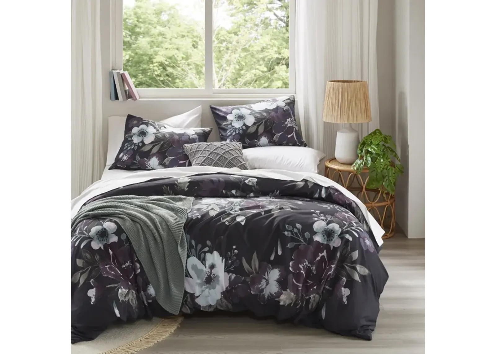 3 Piece Cotton Duvet Cover Set