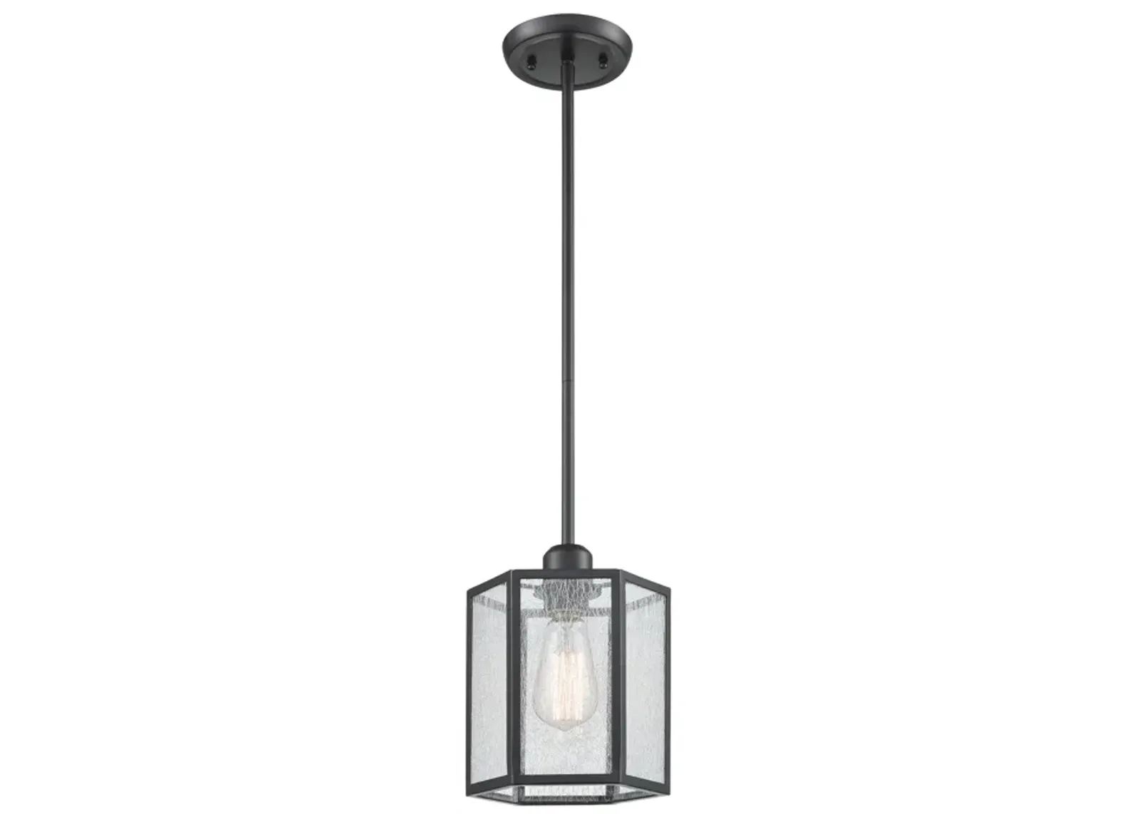 Spencer 6" Wide 1-Light Mini Pendant - Oil Rubbed Bronze