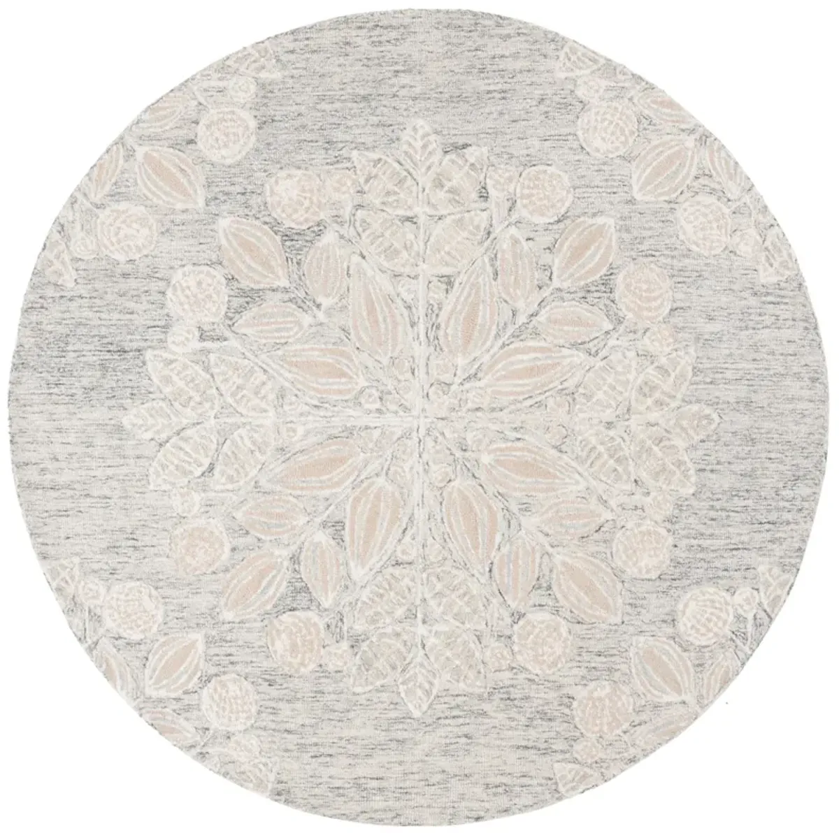 JARDIN Hand Tufted 6' x 6' Round area rug