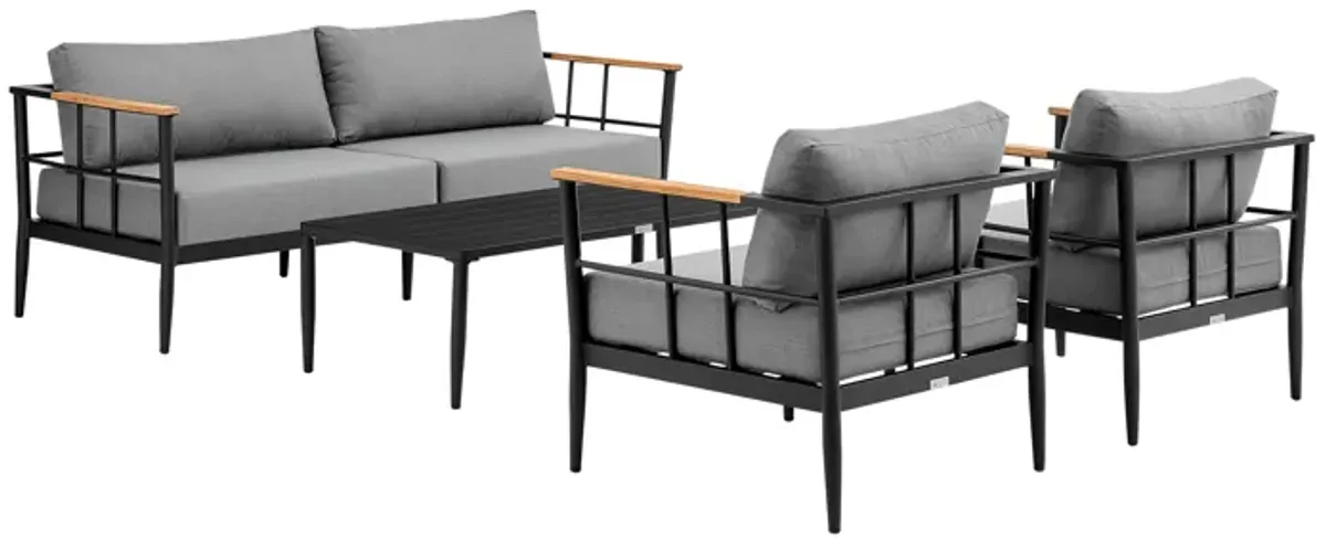 Veyda Outdoor 4-Piece Lounge Set 