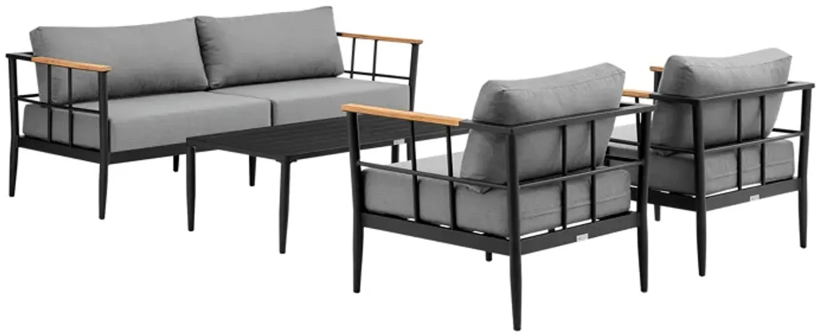 Veyda Outdoor 4-Piece Lounge Set 